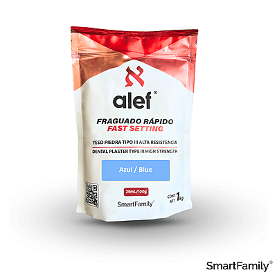 YESO ALEF AZUL RAPIDO 1KG