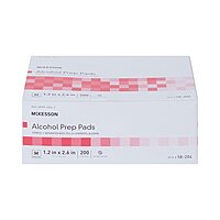 McKesson Alcohol Prep Pad – 70% Isopropyl Alcohol, Medium, Sterile, Individual Packet