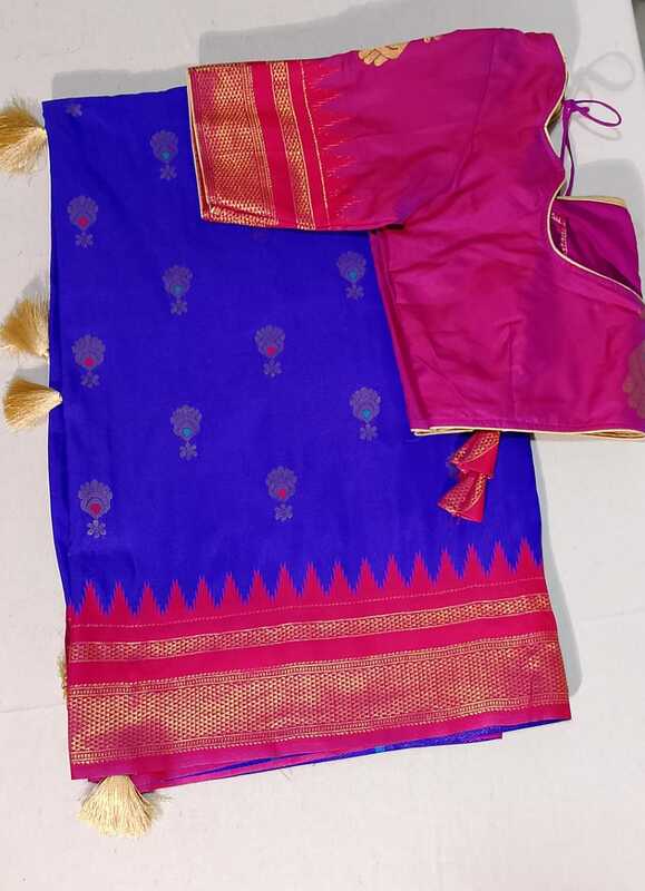 J146: Ready To Ship Beautiful Saree With Stitched Blouse J146: Ready To Ship Beautiful Saree With Stitched Blouse