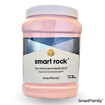 YESO SMART ROCK ROSA BOTE 2KG