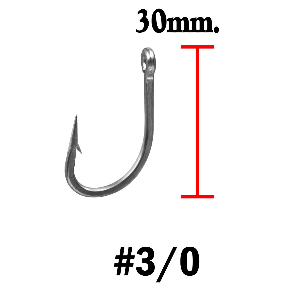 WEEBASS ตาเบ็ด - รุ่น BX 1920SS , 3/0 (100PCS)