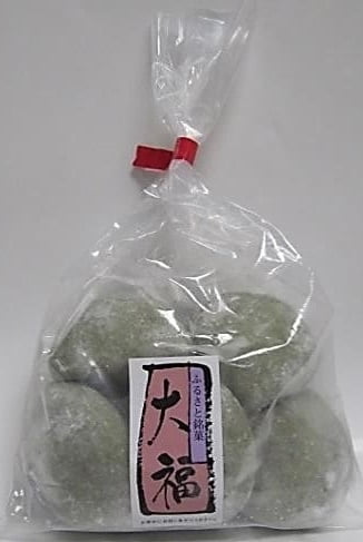 Wadamata Daifuku Mochi Yomogi 70g x 5pc 4/12/12.3 oz