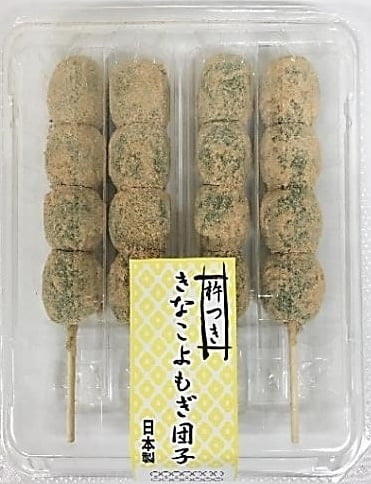 Wadamata Kinako Yomogi Dango 4pcs_4/12/6.4oz