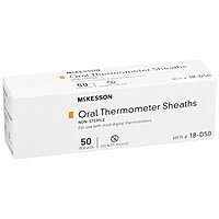 McKesson Oral Thermometer Probe Covers for Digital Thermometers (BX/50EA)