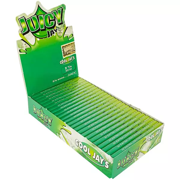 JJ Rolling Papers 1 1/4 Cool Jays Flavoured