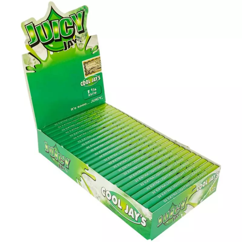 JJ Rolling Papers 1 1/4 Cool Jays Flavoured