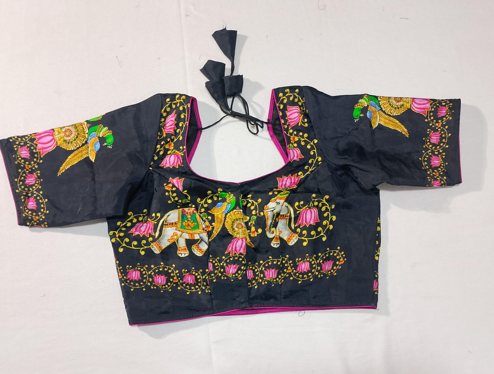 N224: Ready To Ship Beautiful Saree With Stitched Blouse N224: Ready To Ship Beautiful Saree With Stitched Blouse