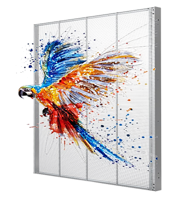 Hikvision Transparent LED Display Cabinet (Per SQM)