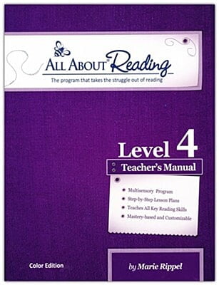 All About Reading Level 4 Teacher's Manual