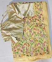 J137: Ready To Ship Beautiful Saree With Stitched Blouse J137: Ready To Ship Beautiful Saree With Stitched Blouse