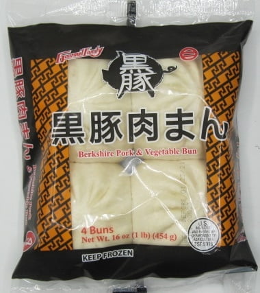Kurobuta Nikuman (Pork&Veg Bun) 4pc_18/1lb