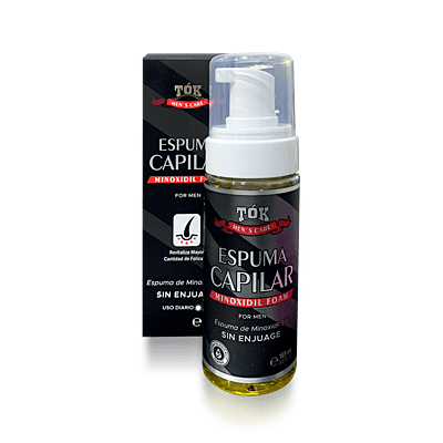 Minoxidil 5% Espuma Capilar Marca Tok