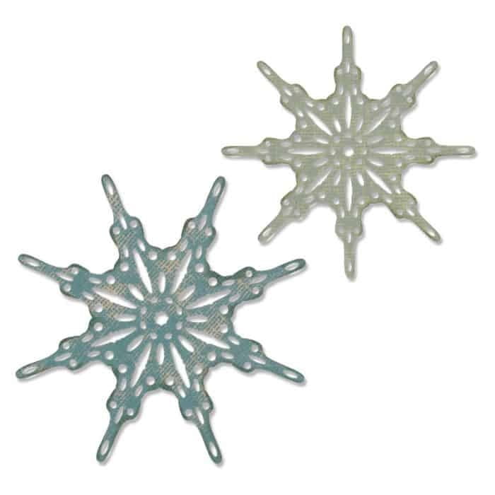 Fustella Thinlits per carta Fiocchi di Neve Fantasia