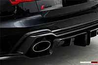 Audi RS6 C8 / RS7 Quattro IMP Performance Carbon Fiber Rear Diffuser | LED & Reflector Panels