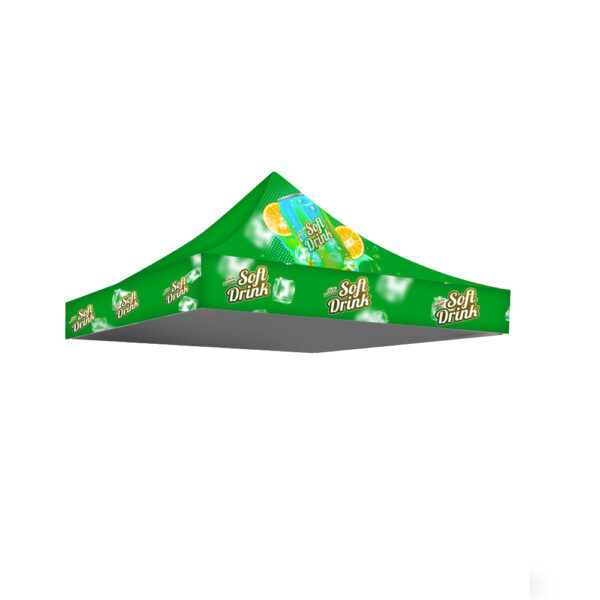 Gazebo 2 x 2m Canopy, Dye Sub, Supplied Print Only, for Alu Frame