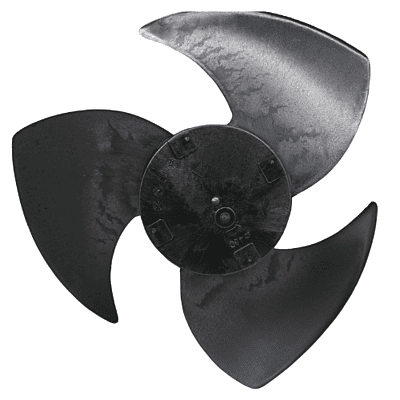 Aspa Condensador,Para Minisplit Lg, Diametro Exterior 47.4Cm, Centro 16 Cm, Flecha 1/2, 3 Hojas Rotacion CCW izq - 1A00195B