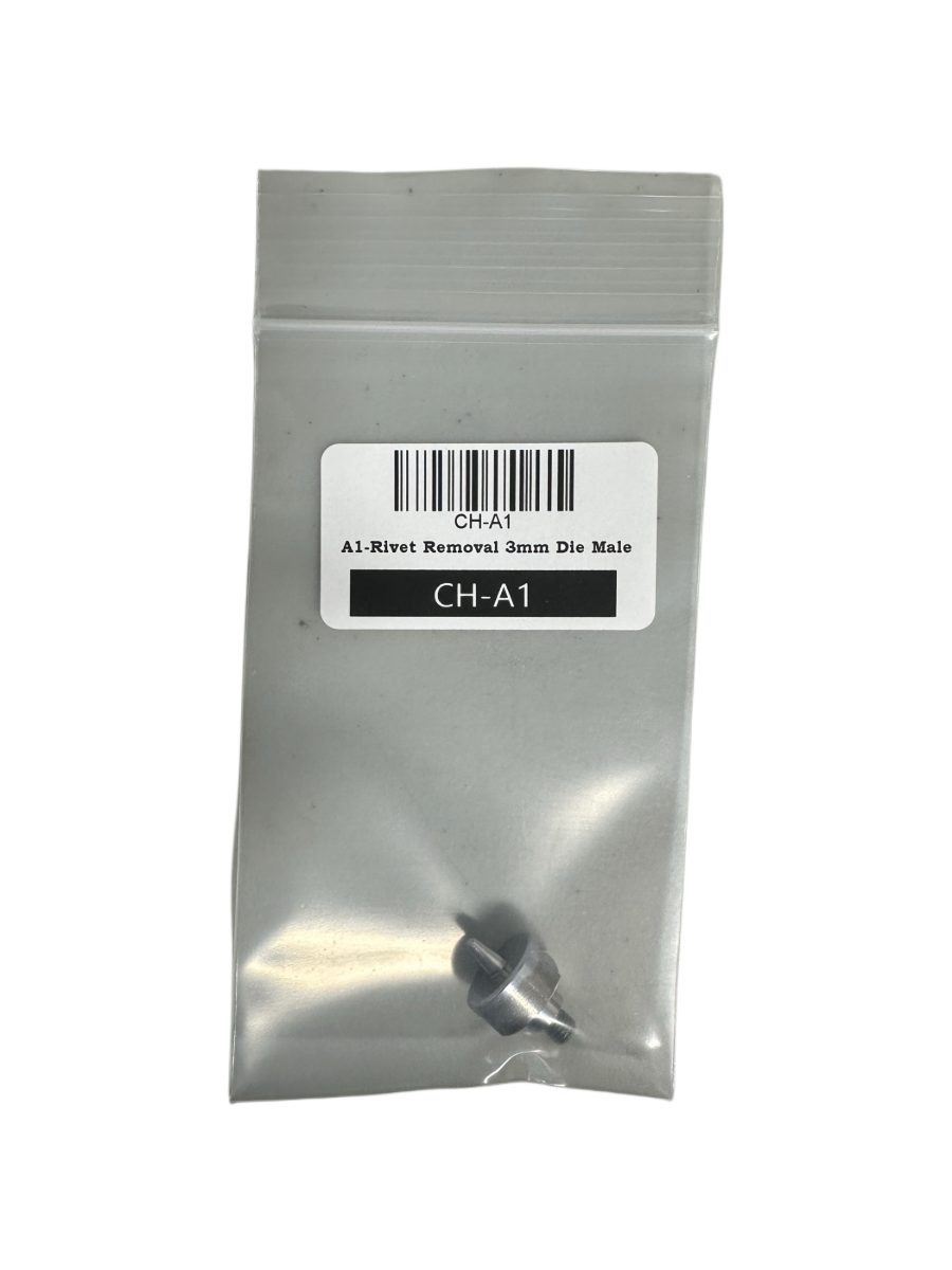 3mm Removal Die, Threaded | Hand Cannon CH-A1