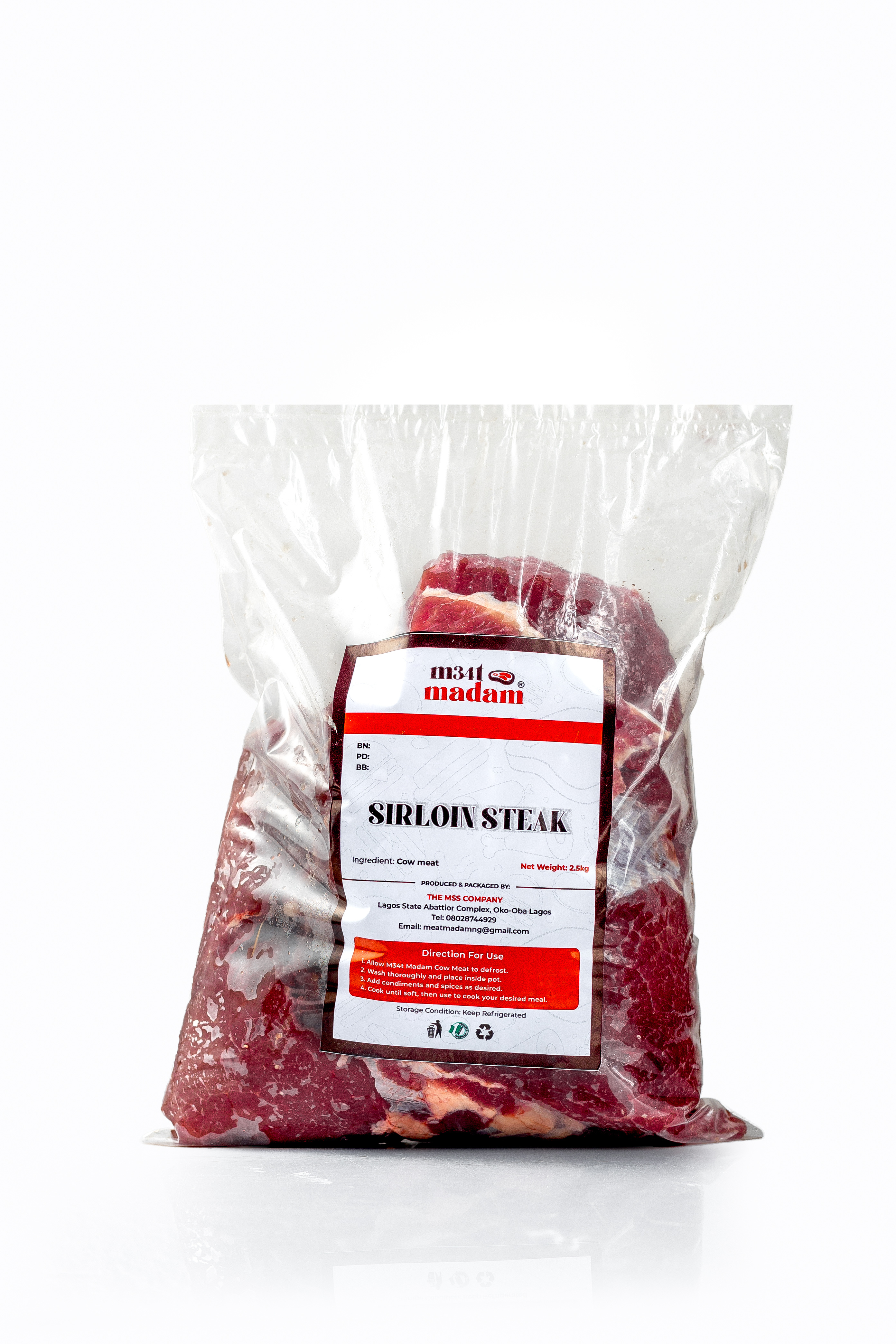 Sirloin Steak - New product Sirloin Steak - New product