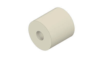 1"x1"x5/16" Nylon Wheel