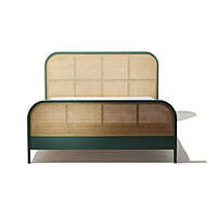 Marlo Platina Rattan Bed - King Size Marlo Platina Rattan Bed - King Size