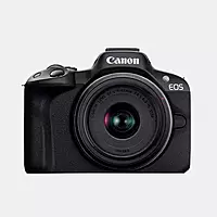 Canon EOS R50 Mirrorless Camera 24.2MP With RF-S18-45mm Lens - Black
