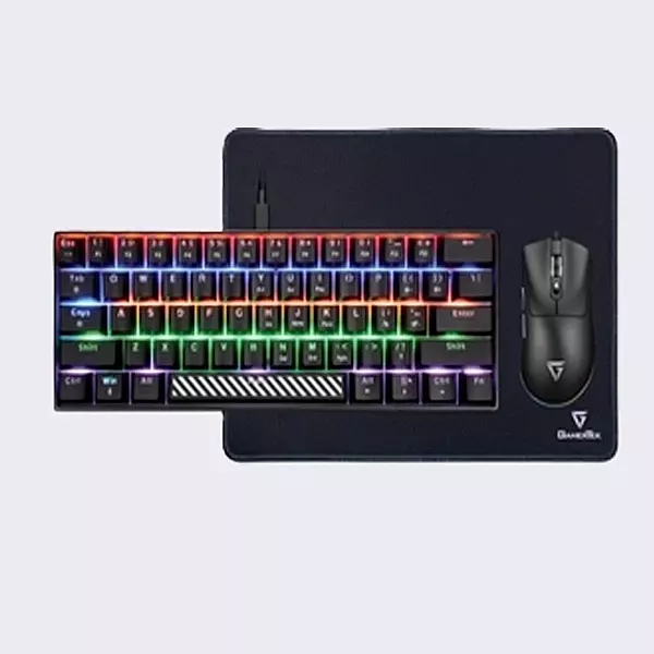 GamerTek Alpha Pack Gaming Mouse with High-Precision Sensor