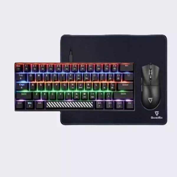 GamerTek Alpha Pack Gaming Mouse with High-Precision Sensor