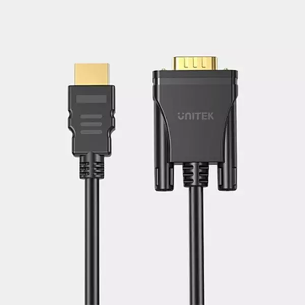 UNITEK HDMI to VGA Cable | 2m Cable Length