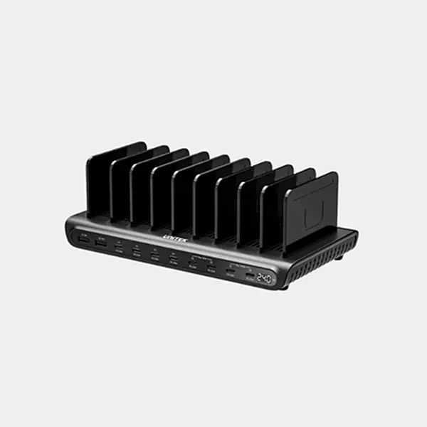 UNITEK uCharge 240W 10-Port USB Smart Charging Station