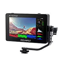 FEELWORLD F6 PLUSX 5.5 Inch High Bright 1600nit Touch Screen DSLR Camera Field Monitor IPS FHD1920x1080 4K HDMI FEELWORLD F6 PLUSX 5.5 Inch High Bright 1600nit Touch Screen DSLR Camera Field Monitor IPS FHD1920x1080 4K HDMI