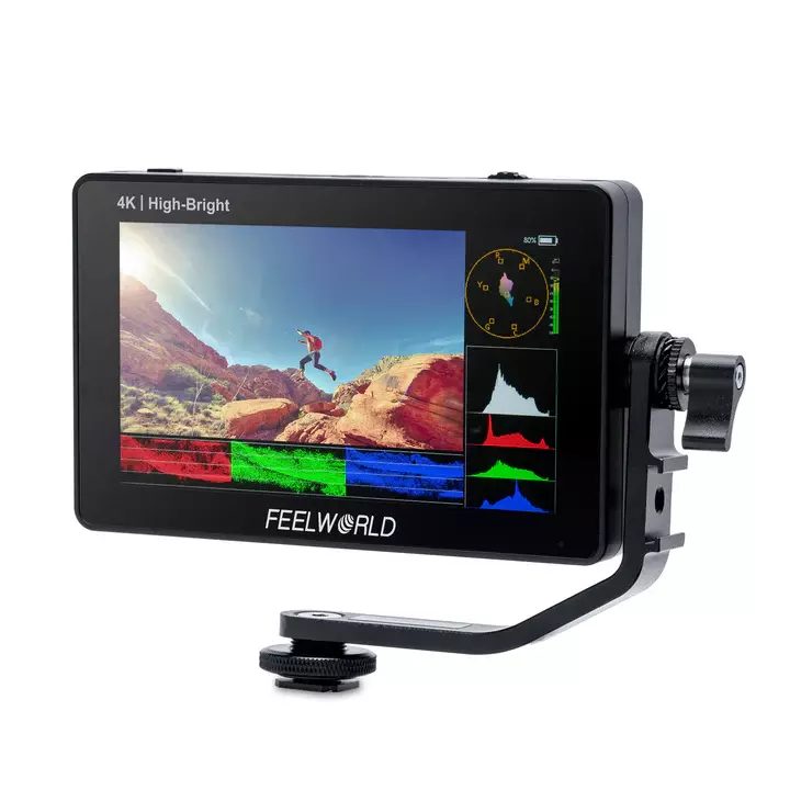 FEELWORLD F6 PLUSX 5.5 Inch High Bright 1600nit Touch Screen DSLR Camera Field Monitor IPS FHD1920x1080 4K HDMI FEELWORLD F6 PLUSX 5.5 Inch High Bright 1600nit Touch Screen DSLR Camera Field Monitor IPS FHD1920x1080 4K HDMI