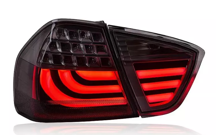 LED Taillights w/ Start-Up Sequence – E90 M3 & 3 Series Sedan (2005–2008)