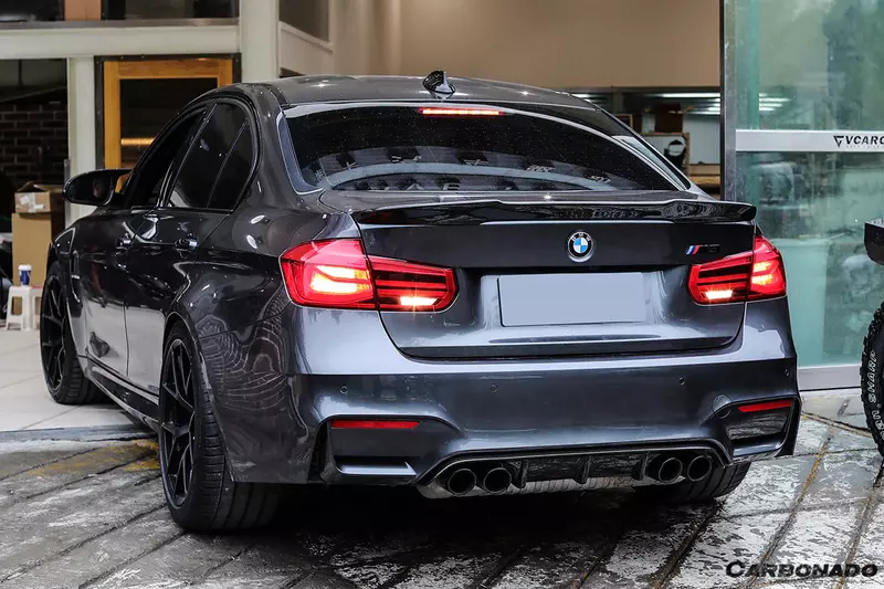 BMW M3 F80 & M4 F82 MP Style Carbon Fiber Rear Diffuser (2014–2020)