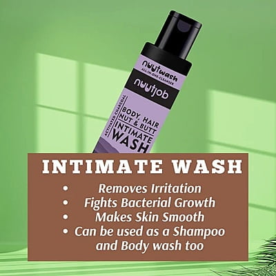 Nuutjob - Nuutwash Intimate Nut, Butt, Body And Hair Wash Four-In-One Cleanser 200ml
