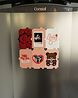 Puzzled Love Magnetic Photo Frame
