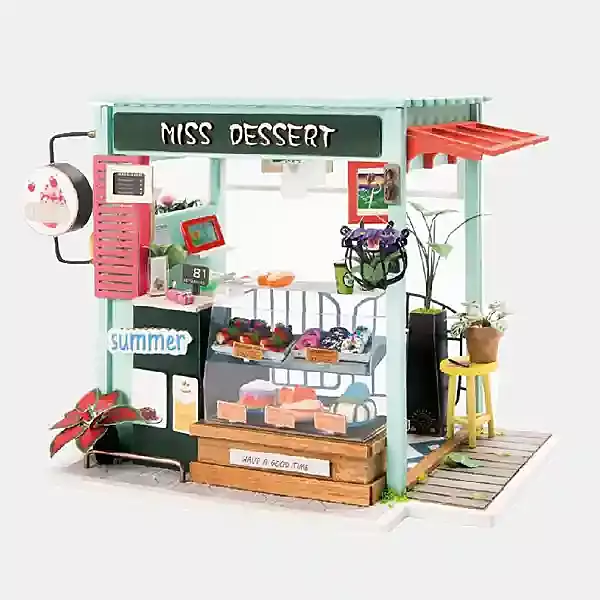 Rolife DIY House Ice Cream Station 3D Puzzle