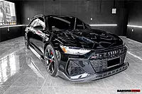 Audi RS6 Avant C8 & RS7 Quattro BKSS Style Carbon Fiber Side Skirts | Aerodynamic Enhancement