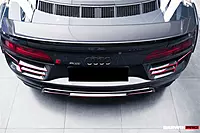 Audi R8 GEN2 V10 PLUS Coupe GT Style Carbon Fiber Trunk Wing w/ Base | Direct-Fit Rear Spoiler