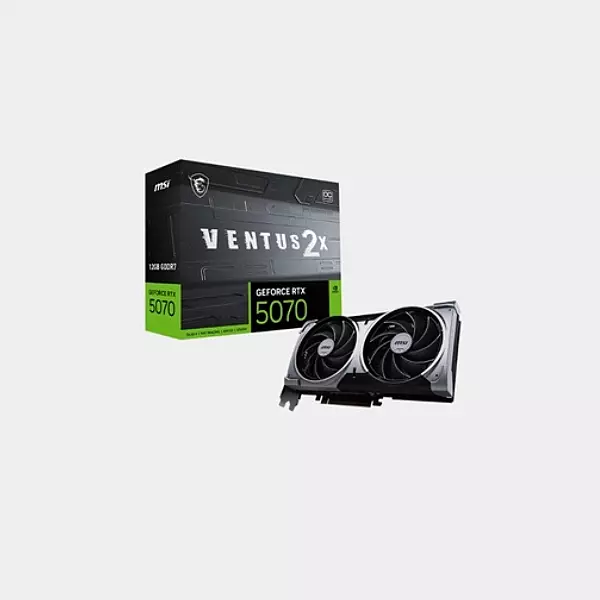 MSI GeForce RTX 5070 12GB VENTUS 2X OC Graphics Card