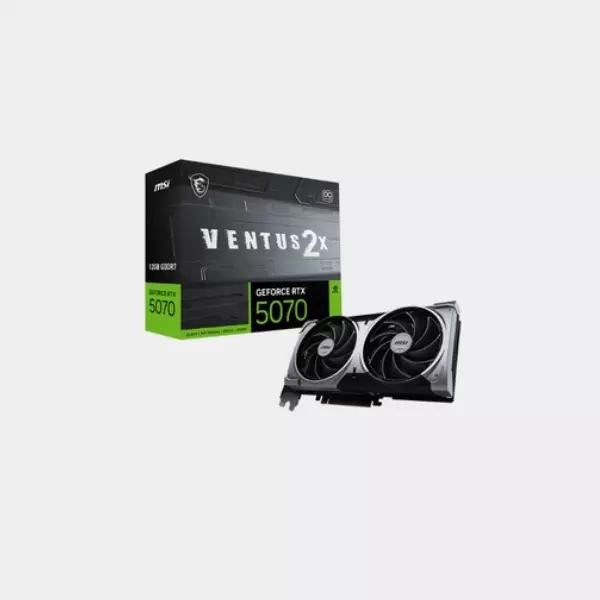 MSI GeForce RTX 5070 12GB VENTUS 2X OC Graphics Card