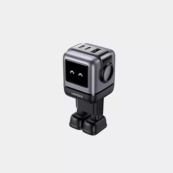 Ugreen Nexode RG 65W 3-Port Robot GaN Charger CD361 Black