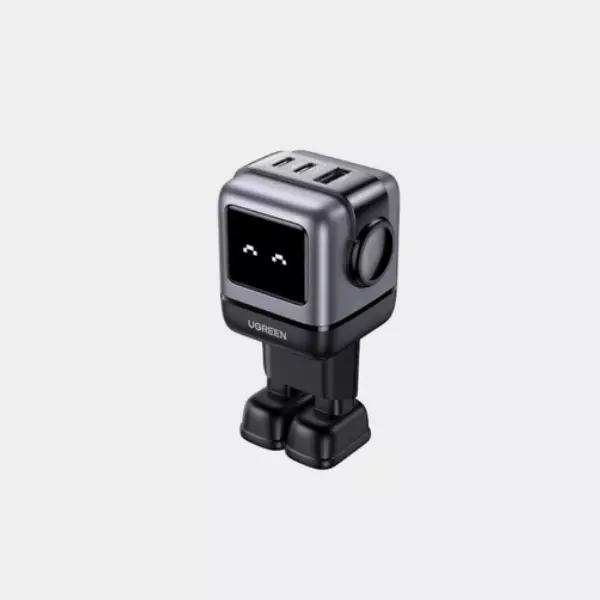 Ugreen Nexode RG 65W 3-Port Robot GaN Charger CD361 Black