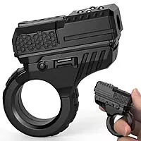 Fidget Slider Finger Ring Clicker Roller Toy Fidget Pistol