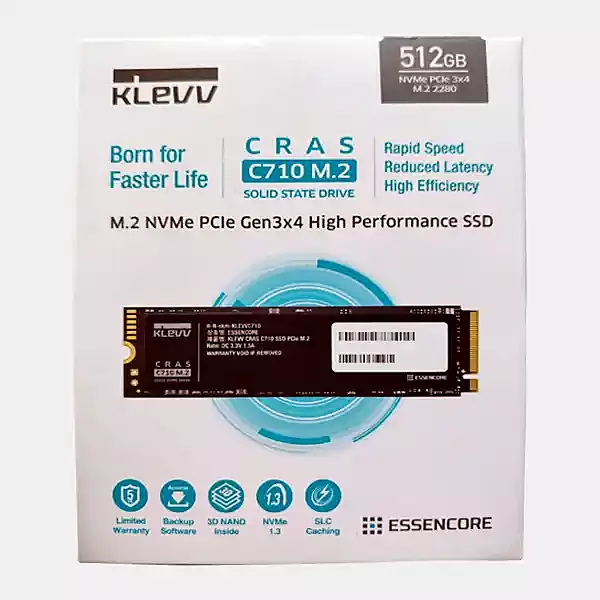 KLEVV CRAS C710 512GB M.2 NVMe SSD