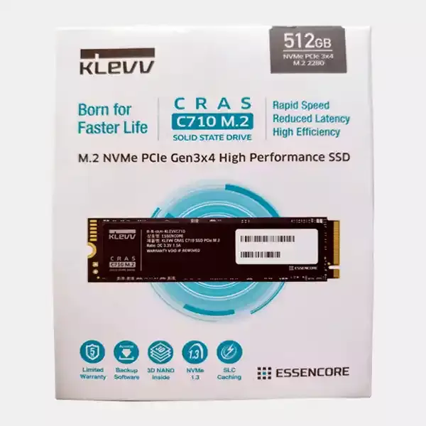 KLEVV CRAS C710 512GB M.2 NVMe SSD