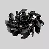 Premium Black Metal Gear Fidget Spinner