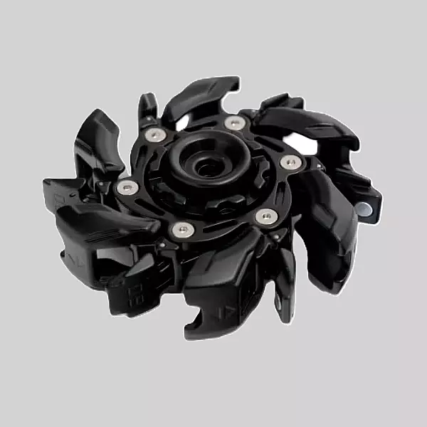 Premium Black Metal Gear Fidget Spinner