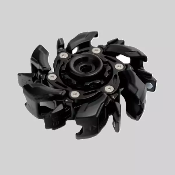 Premium Black Metal Gear Fidget Spinner