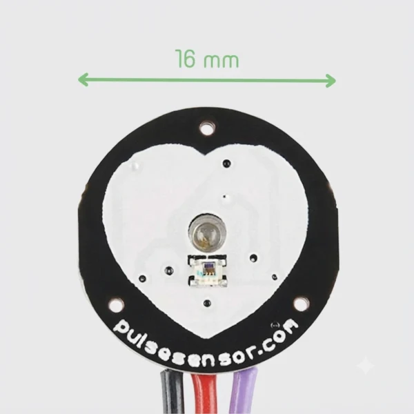 Pulse Sensor Amped Heart Rate Sensor Module