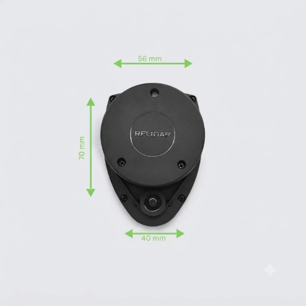 RPLIDAR A1M8-R6 360° LiDAR Laser Scanner - 12m Range with UART/USB Interface